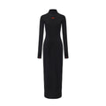 Lian High Neck Open Back Maxi Dress