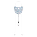 Dong Cropped Reversible Apron Top Periwinkle/Blue